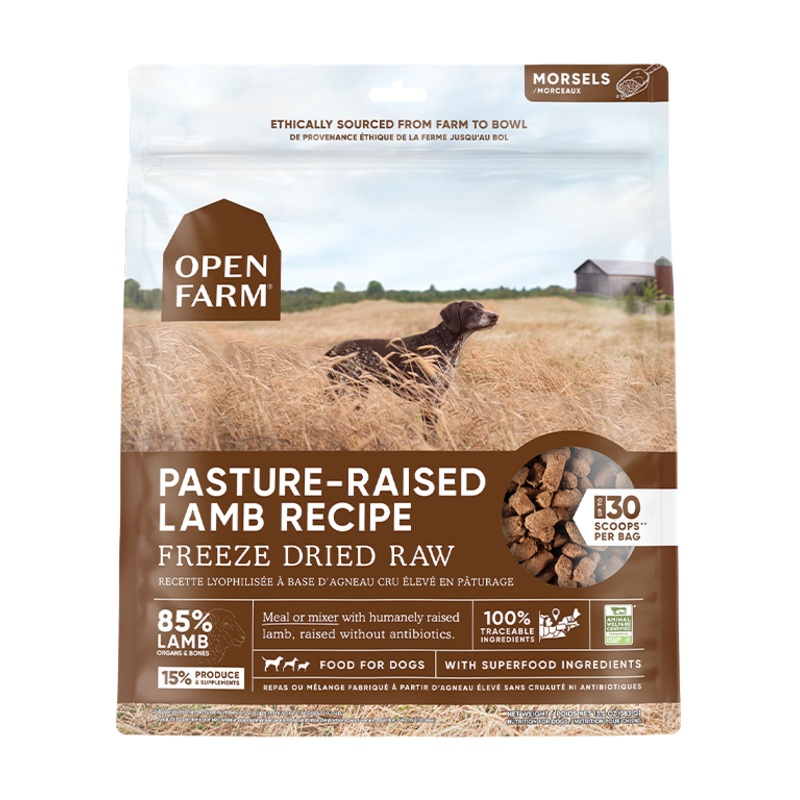 Open Farm Pasture-raised Lamb Freeze Dried Raw Dog Food