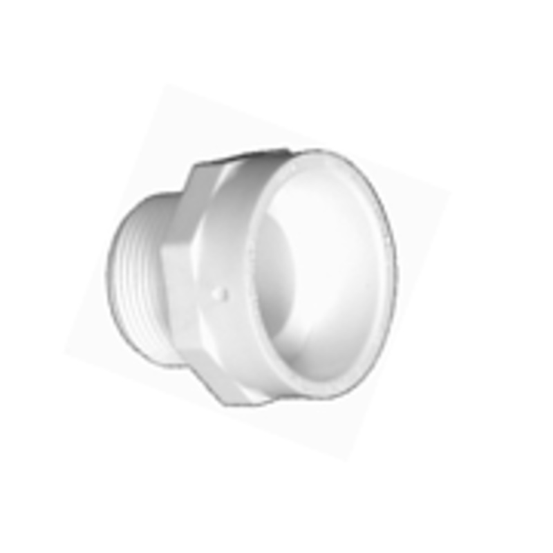 Charlotte Pipe 4 In. Hub x 4 In. Mip Schedule 40 Dwv Pvc Adapter (PVC001091600HA)