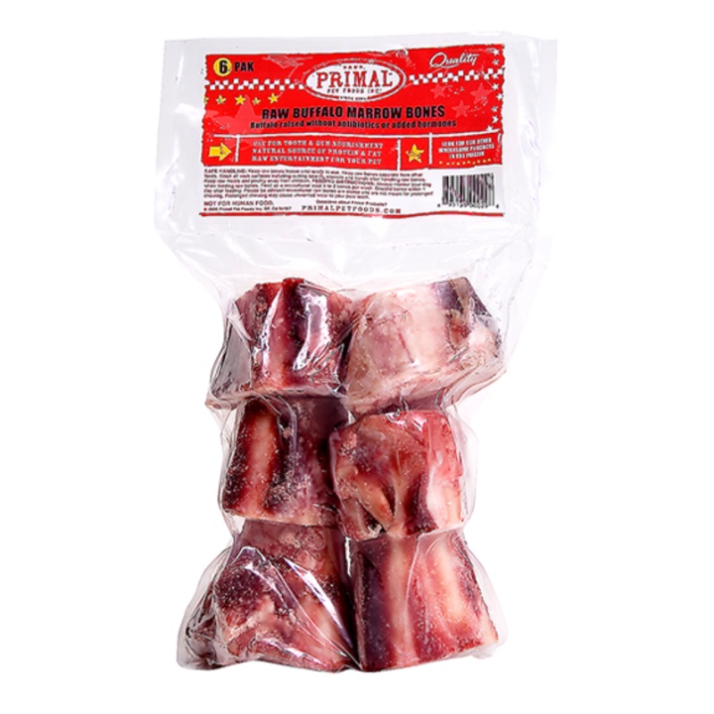 Primal Pet Foods Raw Recreational Buffalo Marrow Bones