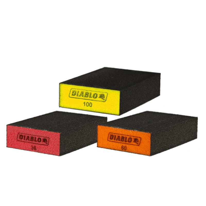 Diablo Assorted Flat Edge Sanding Sponges