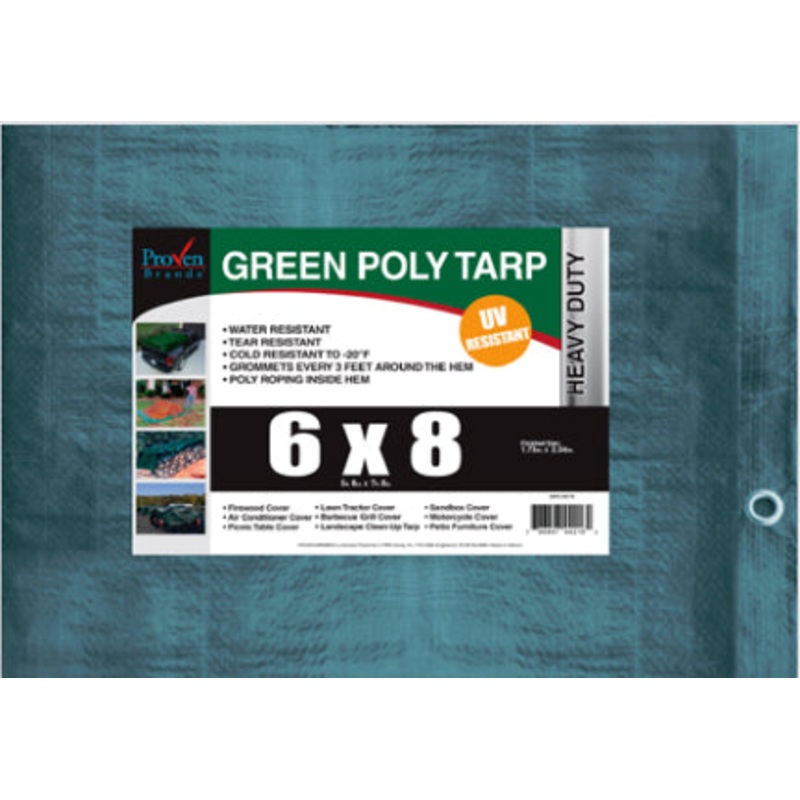 10 X 12 BRN/GRN RE VERSIBLE TARP