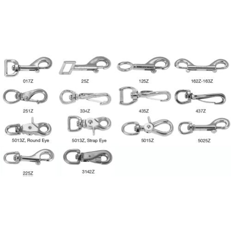 Campbell 5/8 Swiveling, Strap Eye Spring Snap