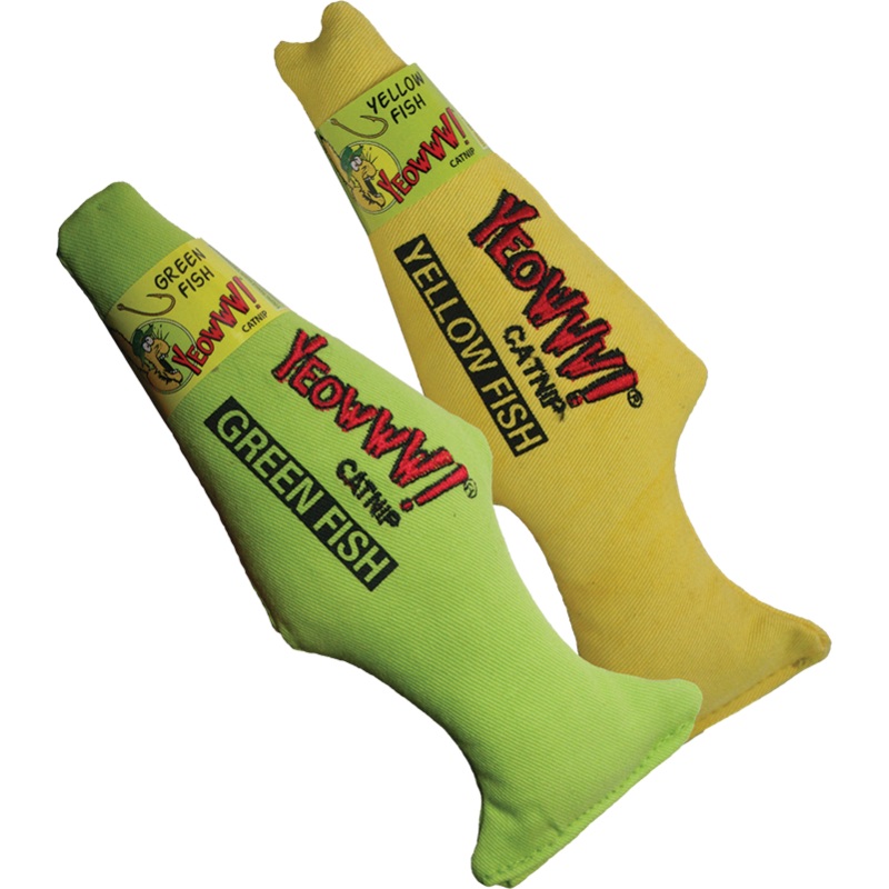 Ducky World YEOWWW! GREEN AND YELLOW FISH