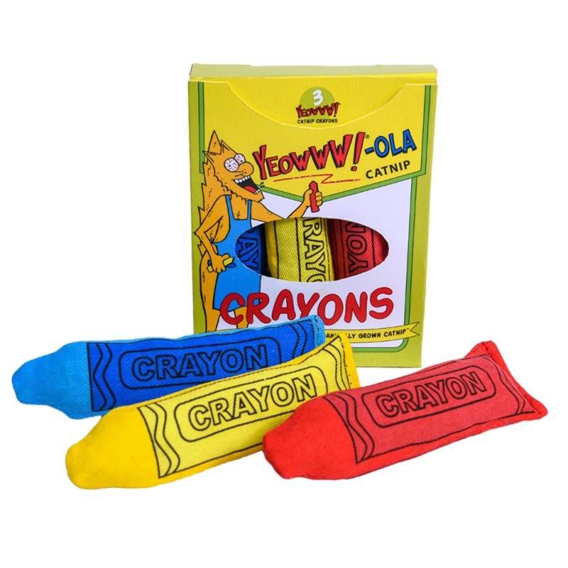 DuckyWorld Products, Inc YEOWWW!-OLA CATNIP CRAYONS