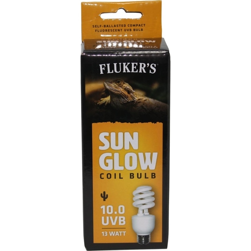 Fluker’s Sun Glow Coil Bulb 10.0 UVB