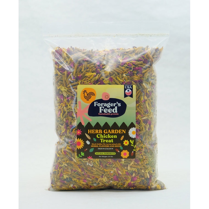 Forager’s Feed Chicken Treat Herb Garden Mix