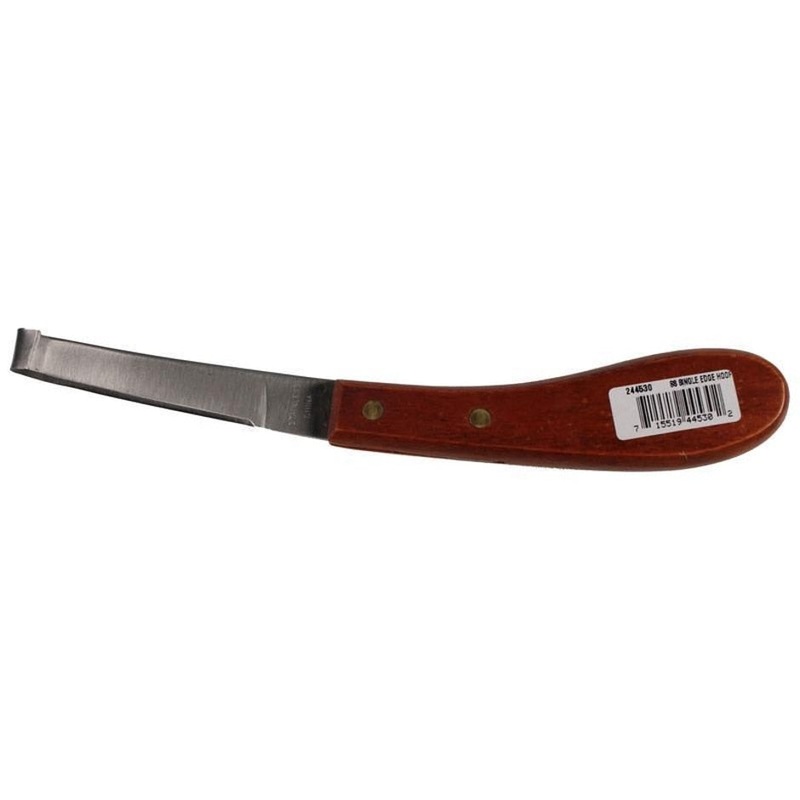 WIDE SINGLE BLADE HOOF KNIFE – RIGHT HANDED