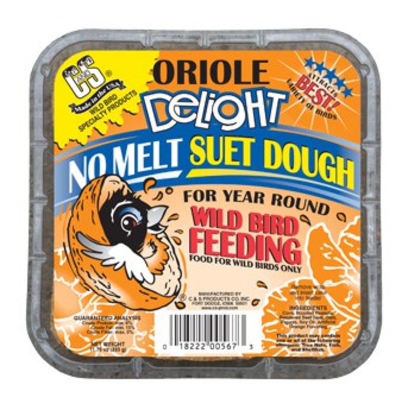 C&S Oriole Delight Not Melt Suet Dough