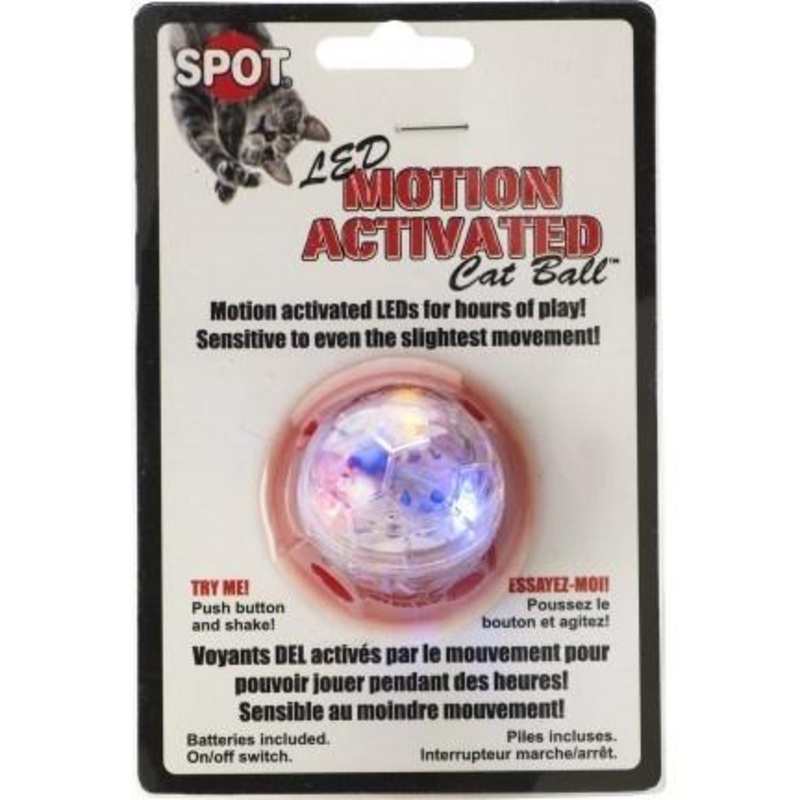 Ethical Pet SPOT LED Motion Activated Cat Ball Toy