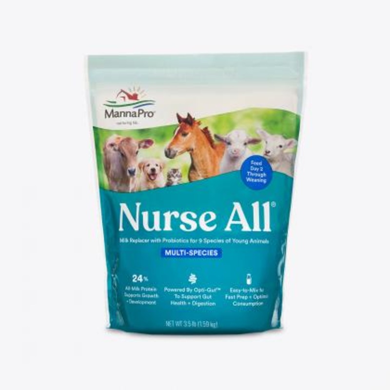 Manna Pro Nurse All Multi-Species Milk Replacer with Probiotics