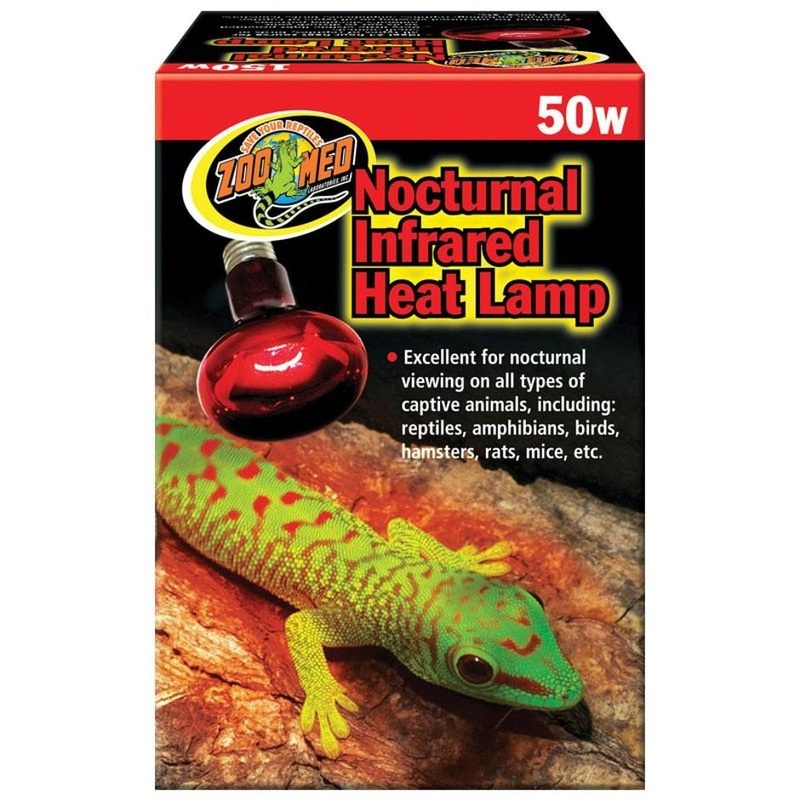 NOCTURNAL INFRARED HEAT LAMP|50 WATT|75 WATT|100 WATT