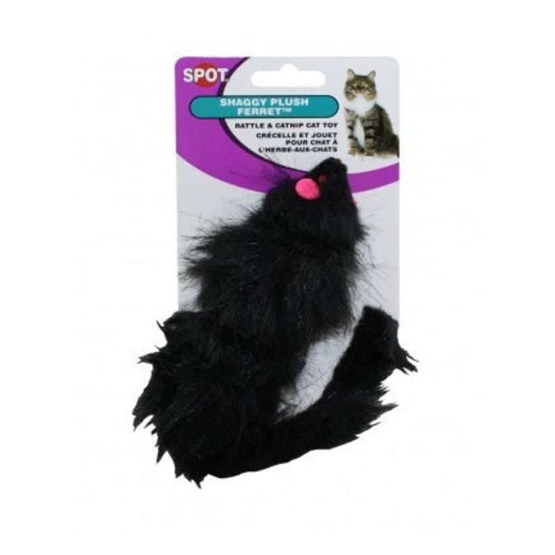 Ethical Products SHAGGY PLUSH FERRET RATTLE & CATNIP