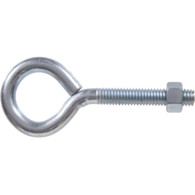 5/8-11X6 ZINC PLATED EYEBOLT W/NUT