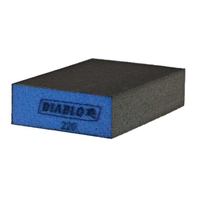 Diablo 220-Grit Flat Edge Sanding Sponge