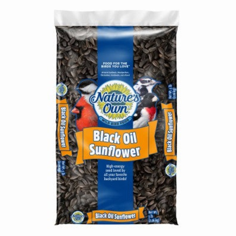 Nature’s Own Black Oil Sunflower Seed Wild Bird Food