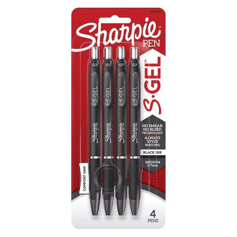 Sharpie S-Gel Medium Point|Black|Blue