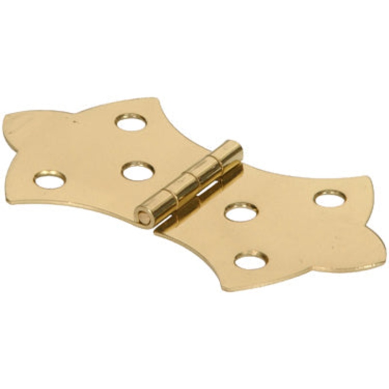 1-11/16  SOLID BRASS DECORATIVE HINGE