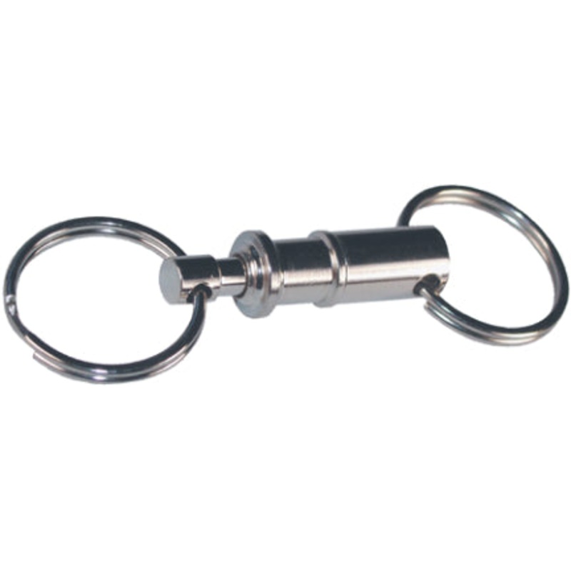 1  KEY RING STEEL PULL-A-PT KY RING