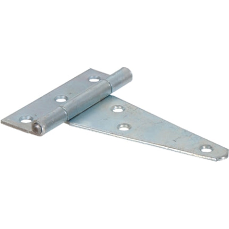 12  ZINC PLATED HEAVY T-HINGE