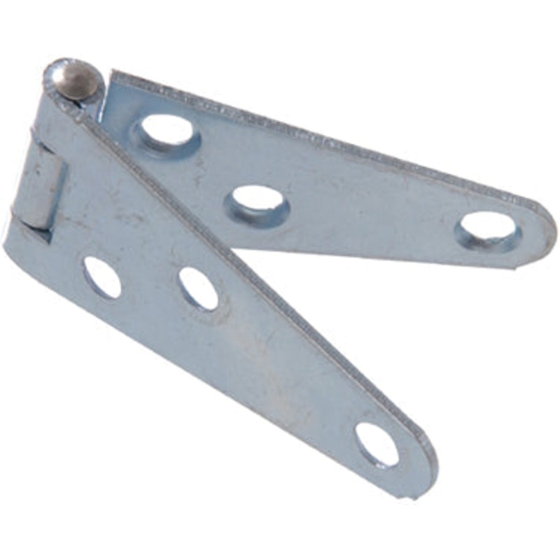 3  ZINC PLATED LT STRAP HINGE