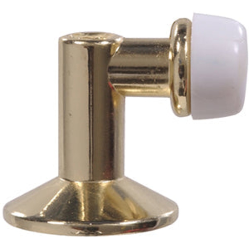 BRASS PLATED FLR DOOR STOP