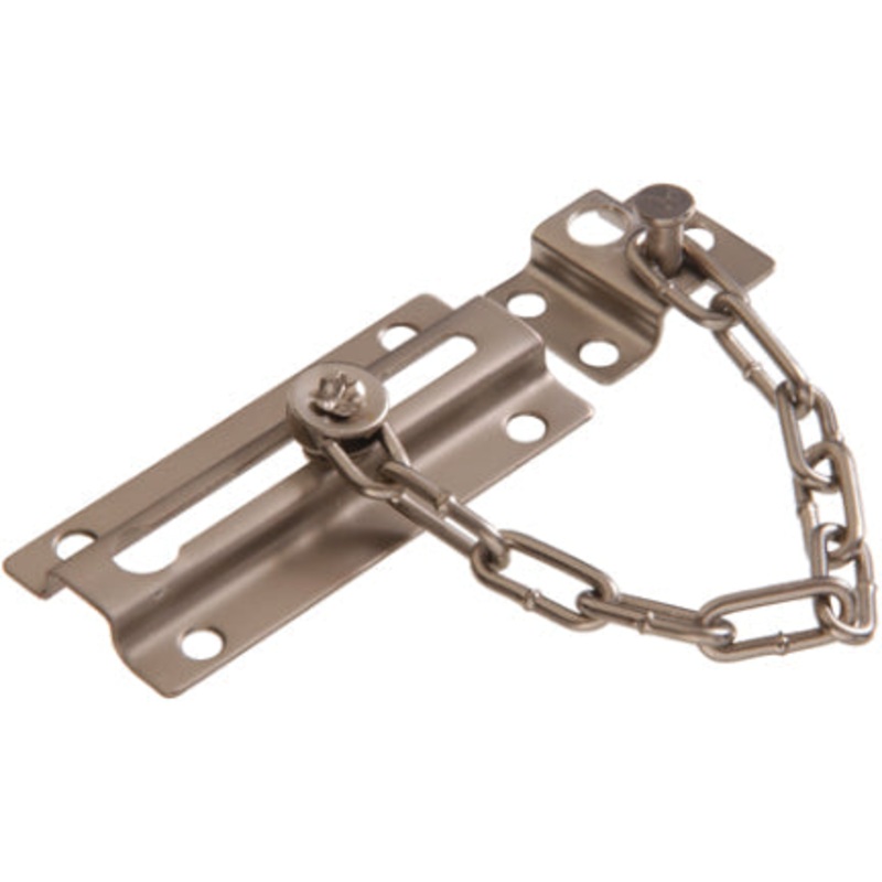 SATIN NICKEL DOOR CHAIN
