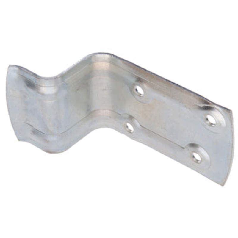 2  ZINC PLATED DOOR BUMPER