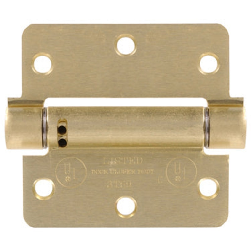 3-1/2  SATIN BRASS RC HINGE