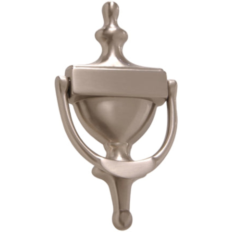 6-1/2  SATIN NICKEL DOORKNOCKER