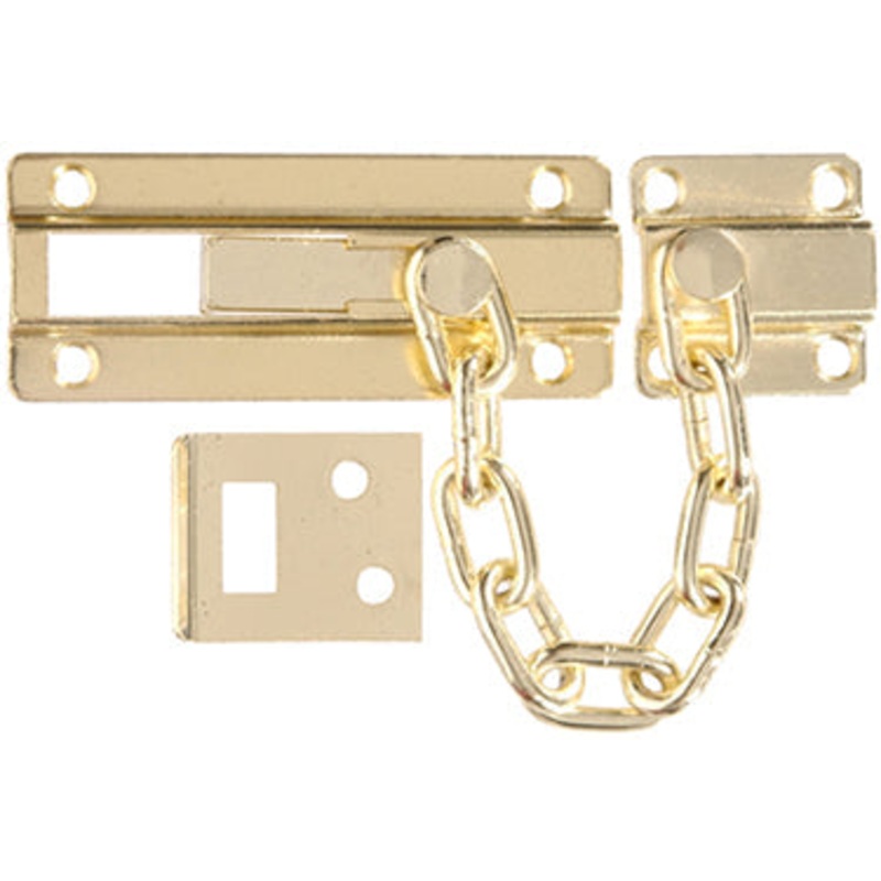 BRASS PLATED DEAD BOLT CHAIN