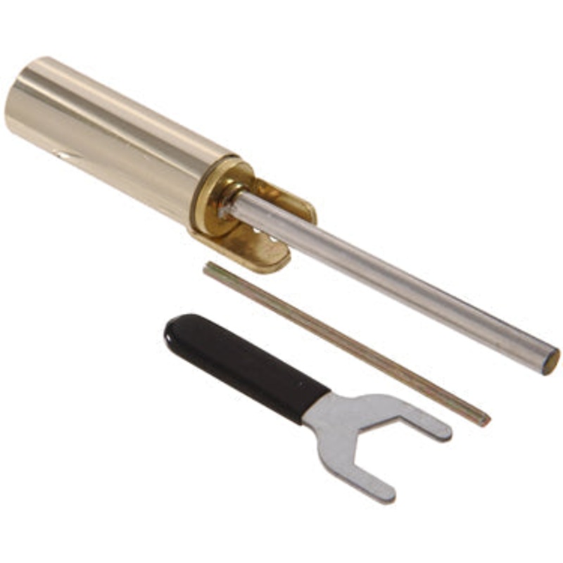 HINGE PIN DOOR CLOSER SATIN BRASS