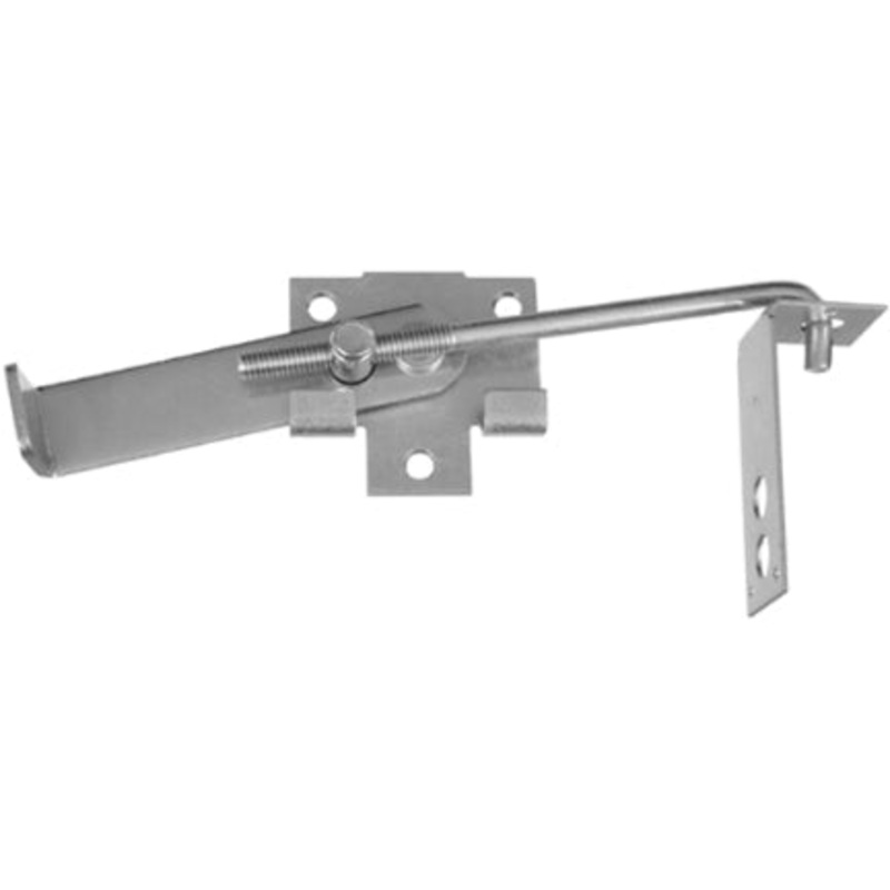 LATCH JAMB 7 IN HOOK ZINC