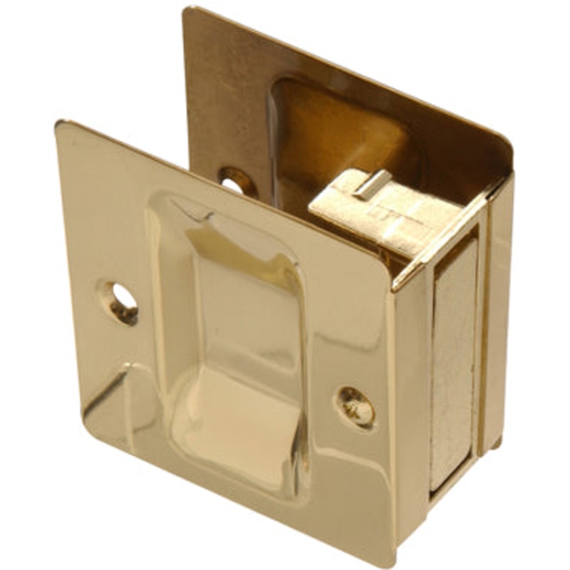 SOLID BRASS POCKET DOORPULL