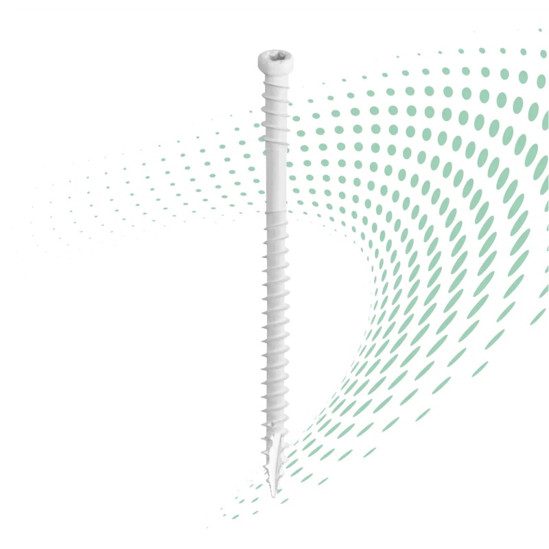 GRK Fasteners White RT Composite Exterior Trim Screw