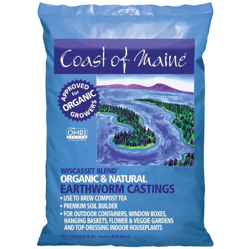 Wiscasset Blend Earthworm Castings
