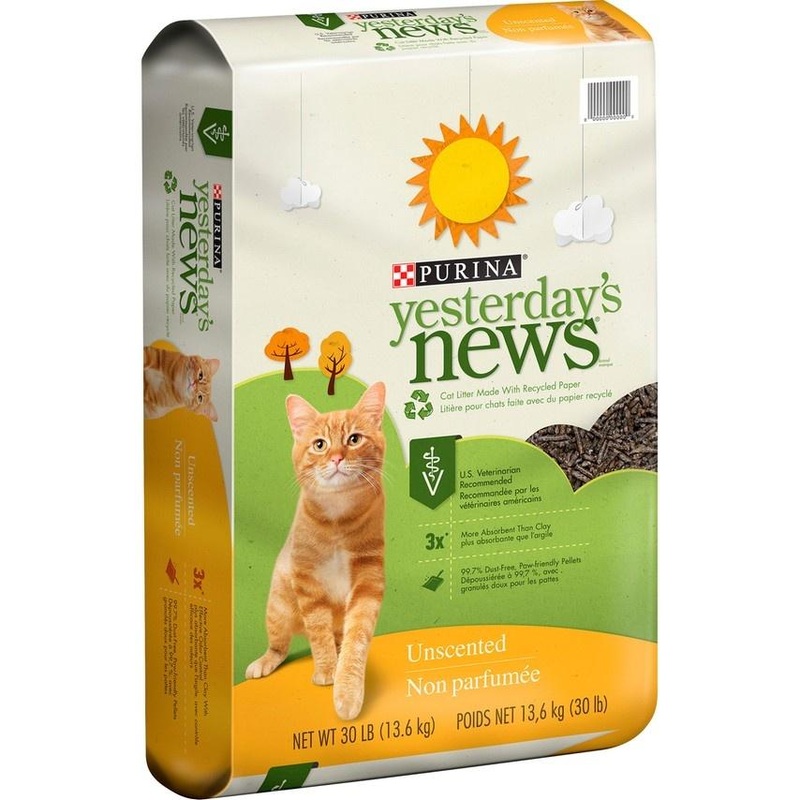 Yesterday’s News Original Unscented Formula Cat Litter