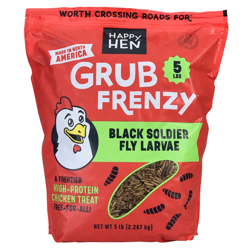 Happy Hen Grub Frenzy|30 Oz|5 Lb