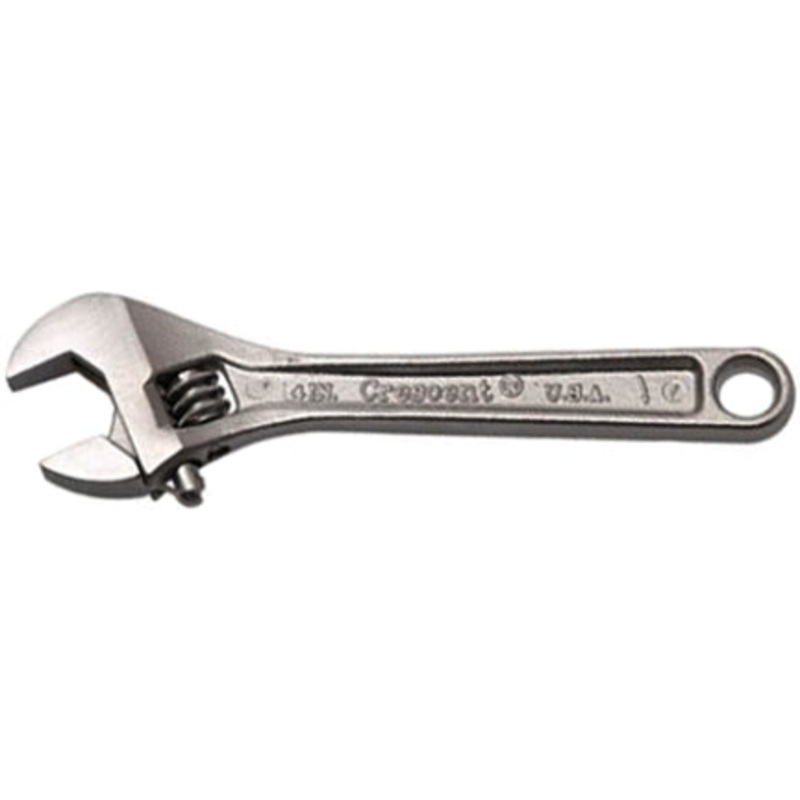 WRENCH 6IN ADJ CHROME
