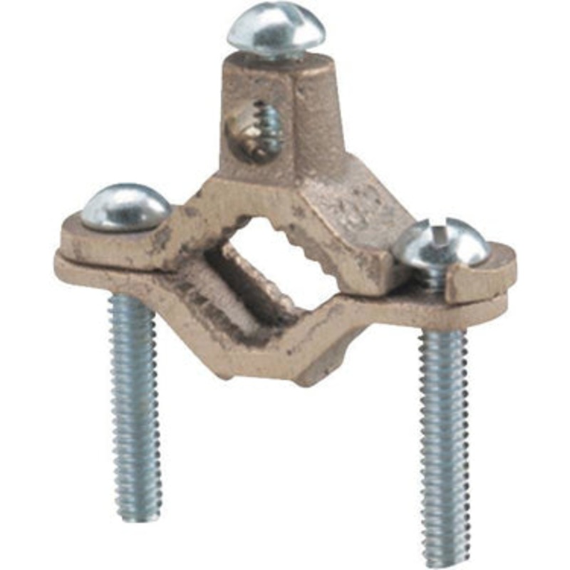 BRONZE GRD. CLAMP 1/2-1