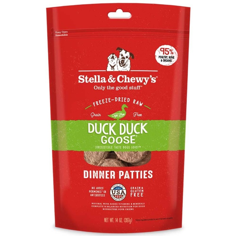 Stella & Chewy’s Freeze-Dried Raw Dinner Patties for Dogs – Duck Duck Goose Recipe
