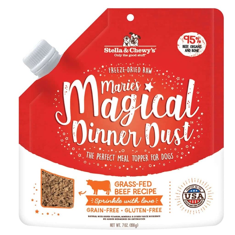 Stella & Chewy’s Maries Magical Dinner Dust Grass-Fed Beef for Dogs