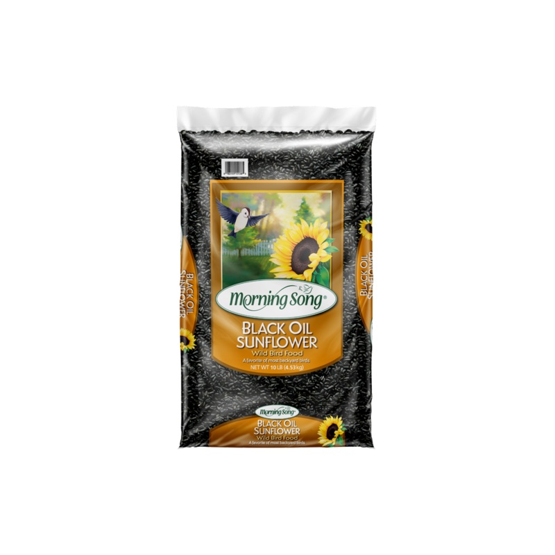 Morning Song Black Oil Sunflower Bird Food