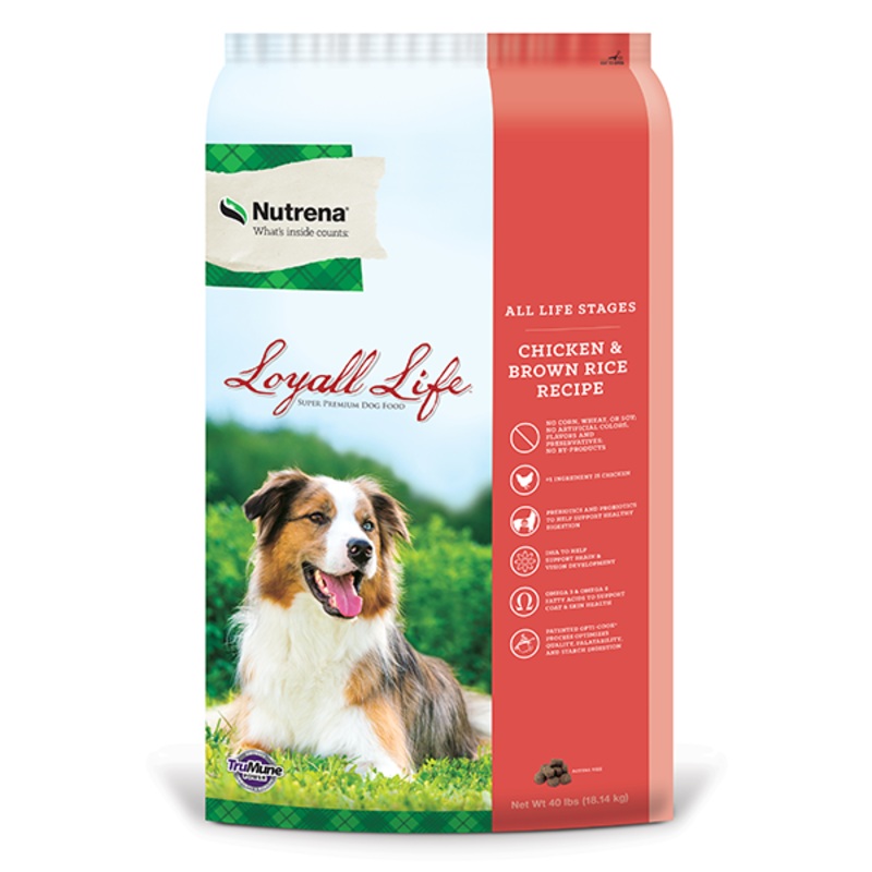 Nutrena Loyall Life All Life Stages Chicken & Brown Rice Recipe