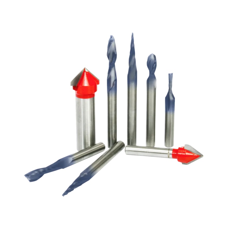 Freud 8 Piece CNC Router Bit Signmaking Set