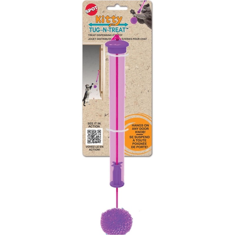 SPOT KITTY TUG’N TREAT W/CATNIP