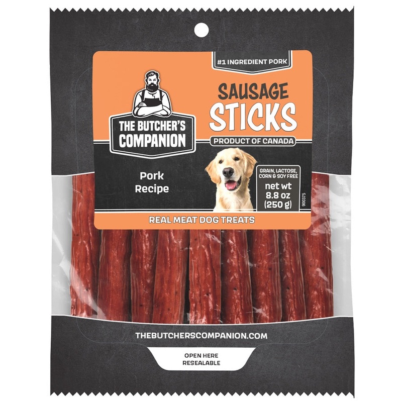 Butcher’s Companion Dog Sausage Sticks Pork 8.8oz