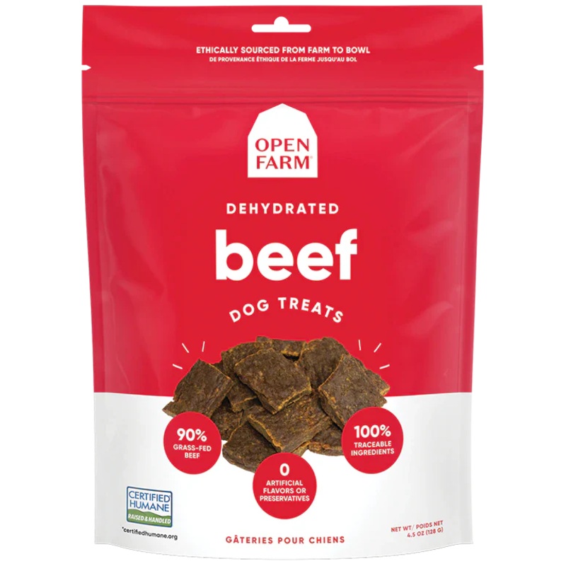 Open Farm Dehydrated Beef Treats