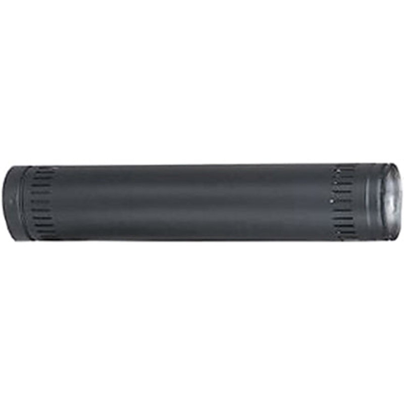 5 X24  24 GA BLACK STOVE PIPE