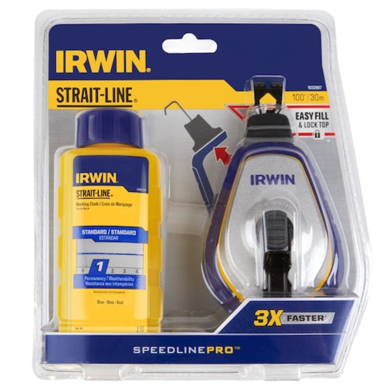 Irwin Strait-Line  Speedline Pro Chalk Reel