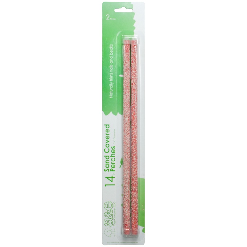 A & E Cage SAND Coated Wooden Replacement Perch